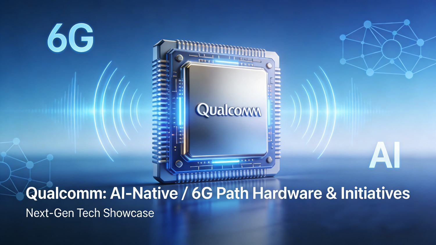 Qualcomm — AI-Native 6G Roadmap and the X105 Modem