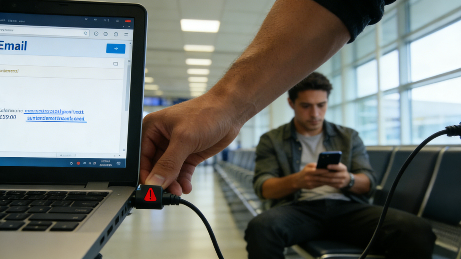 Why You Should Use a USB Data Blocker When Charging Your Phone or Laptop While Traveling