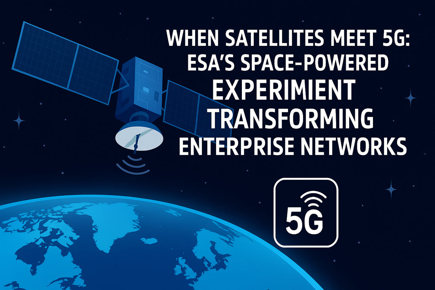 When Satellites Meet 5G: Inside ESA’s Space-Powered Experiment That Could Transform Enterprise Networks